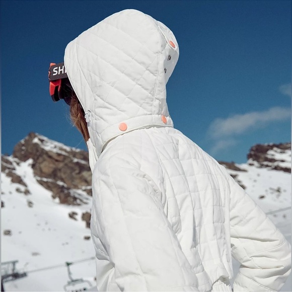 NWOT Free People All Prepped Ski Suit in White - Picture 4 of 13